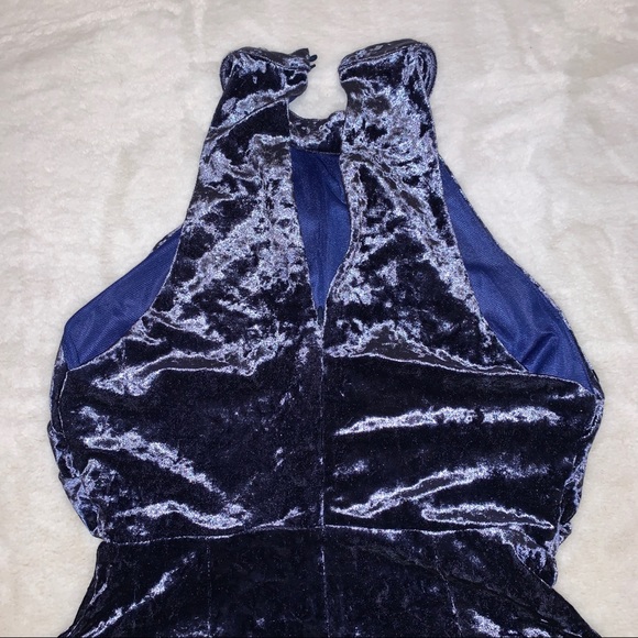 Lulus Velvet Dress - Picture 3 of 3